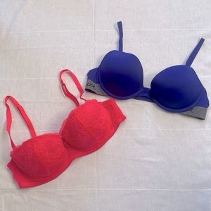 BUNDLE of TWO La Senza Bras - NWOT/Like New